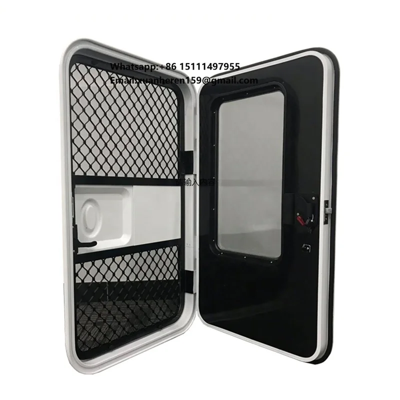 

Hot Sale Aluminum Profile Pickup Trailer Mobile Off Road Camper Teardrop Entry Door