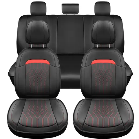 Seat Covers for Ford F150 2009-2025, 5 Seat Full Set Waterproof Seat Cushion, Anti-Slip, Breathable