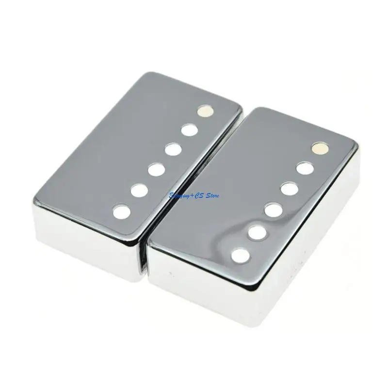 

Y51D Humbucker Pickup Covers 50mm/ 52mm Pole Spacing Pickup Cover Black/Silver/Golden