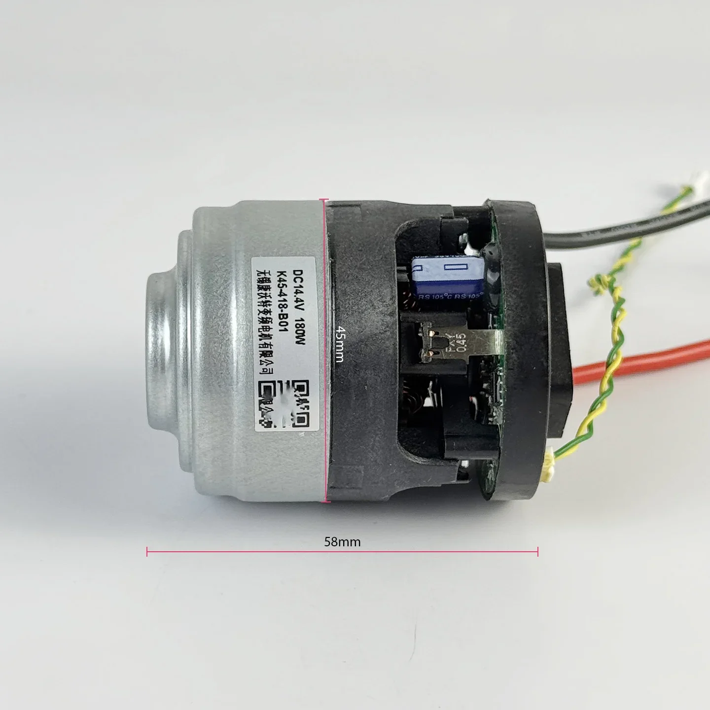 Micro 180W BLDC Brushless Motor DC 14.4V 100000rpm Ultra-high Speed Large Power Turbo Fan with Drive for Vacuum Cleaner