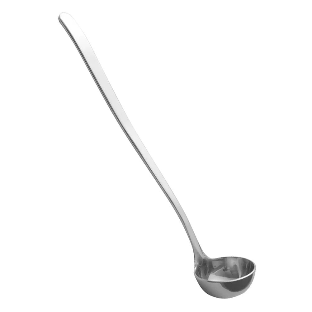 

Long Handle Stainless Steel Seasoning Spoon Oil Spoon Kitchen Tool For Deep Jars Condiment Fetching Serving Sauces