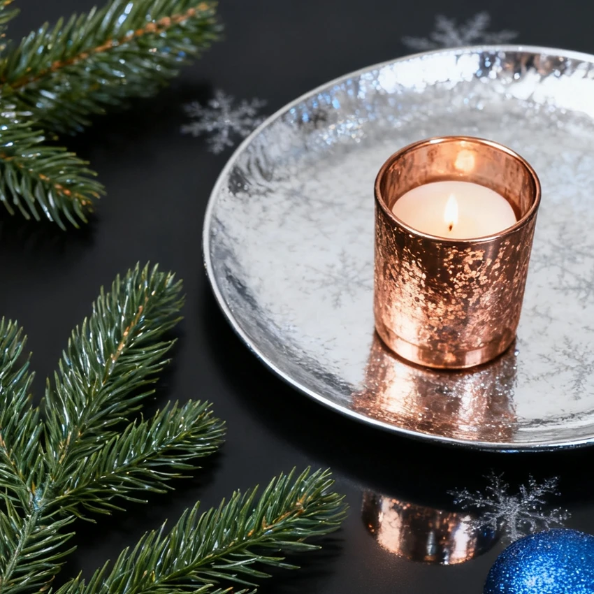 

50Pcs Artificial Plants Christmas Tree Home Living Room Decor Accessory Wedding Outdoor Garden Flower Wreath Needlework Ornament