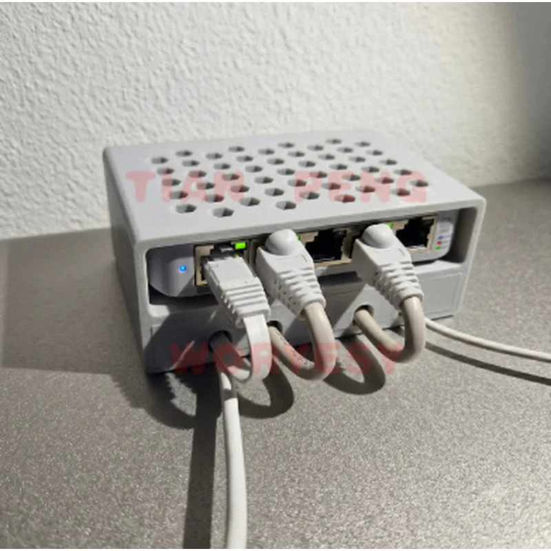 WYORESY premium sturdy rack mount bracket for UniFi USW-Flex Mini ensures solid support with standard cabinet mounting