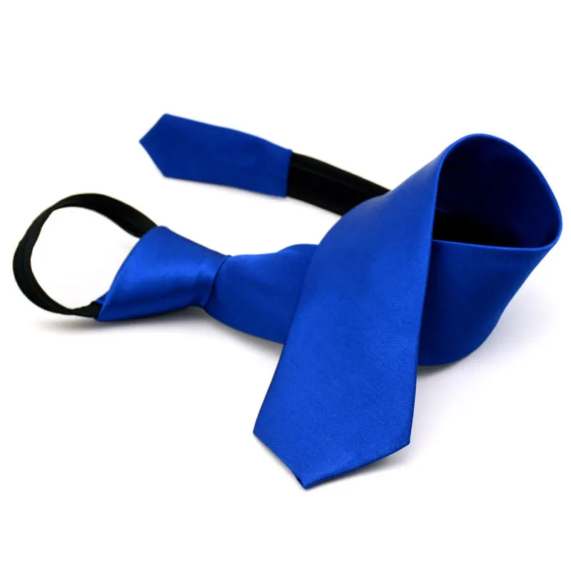 Corbata de cuello para niños, corbata estrecha sólida para niños, corbatas ajustables preatadas, corbata perezosa con cremallera para fiesta de boda, regalo para niños