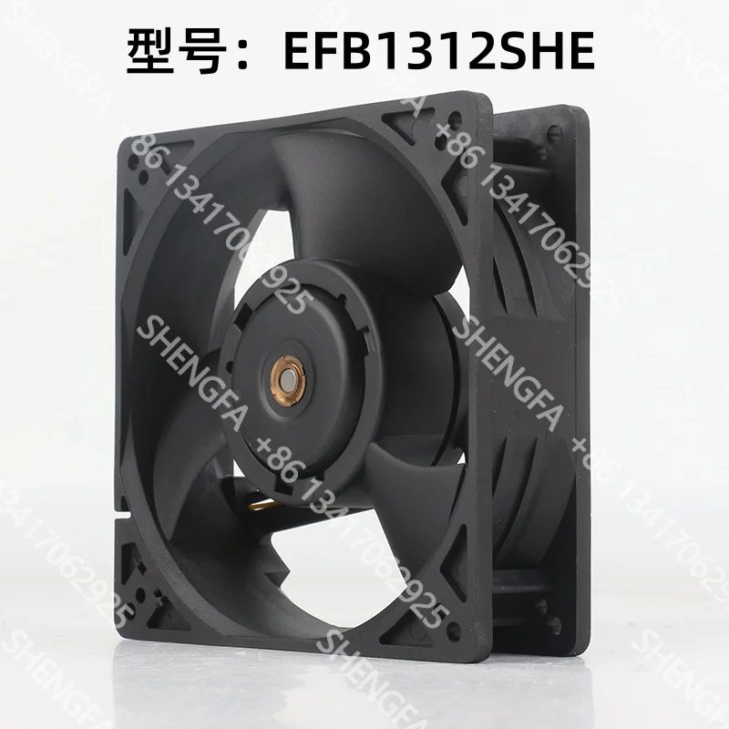 Orginal Delta DC12V 2.76A 12738 127X127X38MM 12.7CM Violent velocity measurement high air volume EFB1312SHE cooling fan