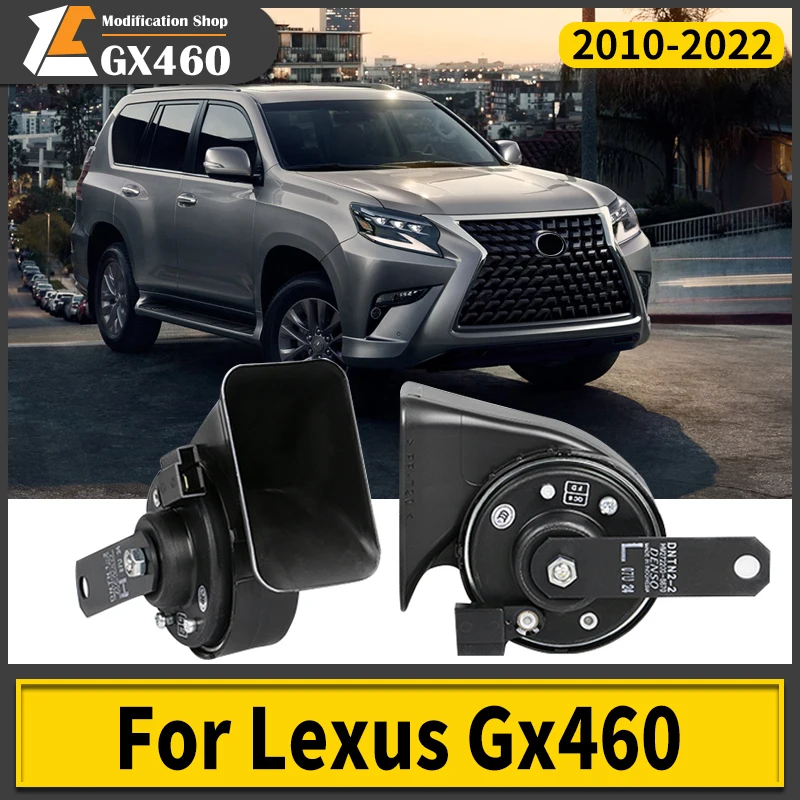 

Обновленный звуковой Гудок с улиткой, детали для Lexus GX460, Gx400, GX, 460, 400, 2010-2022, 2021, аксессуары для наружных модификаций