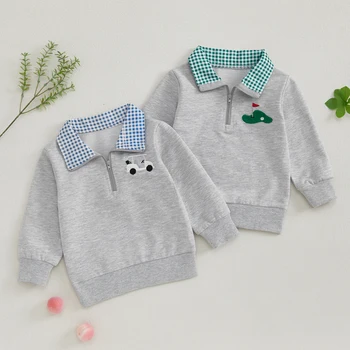 Embroidered Boy Sweatshirt 1