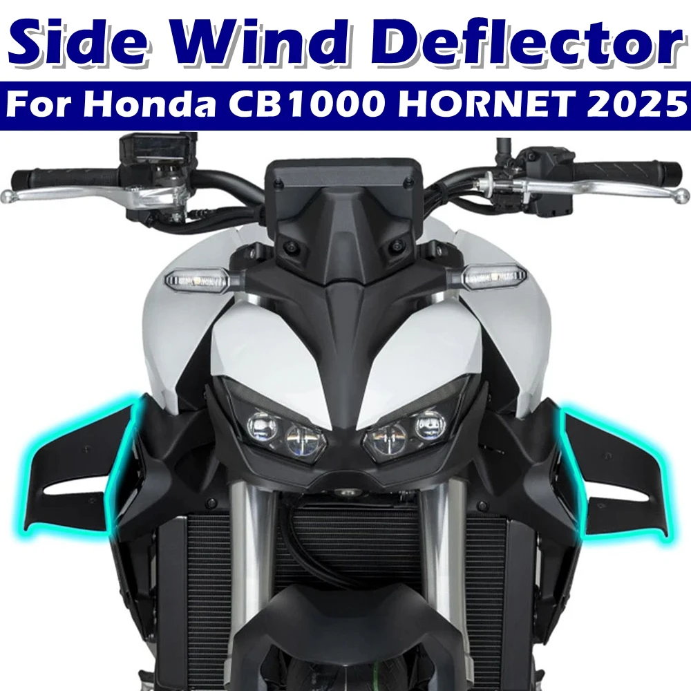 Side Spoilers Naked Downforce Aerodynamic Wind Fairing Winglet For Honda CB1000 CB 1000 HORNET 2025 Motorcycle Accessories