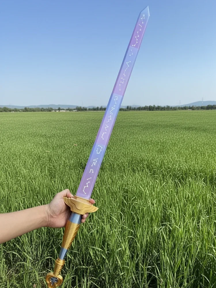 Kpop Rumi Miecz z Symbolami Stroje Demon Roleplay Miecz Łowców Rekwizyt Cosplay Kobiety Mężczyźni Halloween Karnawał Akcesoria do Kostiumów