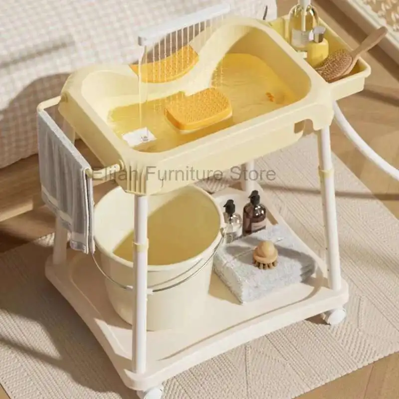

Shampoo Basin, Flat-laying Shampoo Artifact for Bedridden Patients, for The Elderly To Wash Their Hair While Lying Down
