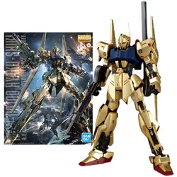 Bandai Figure Gundam Model Kit Anime Figures MG 1/100 Hyaku-shiki 2.0 Mobile Suit Gunpla Action Figure Toys For Boys Gifts