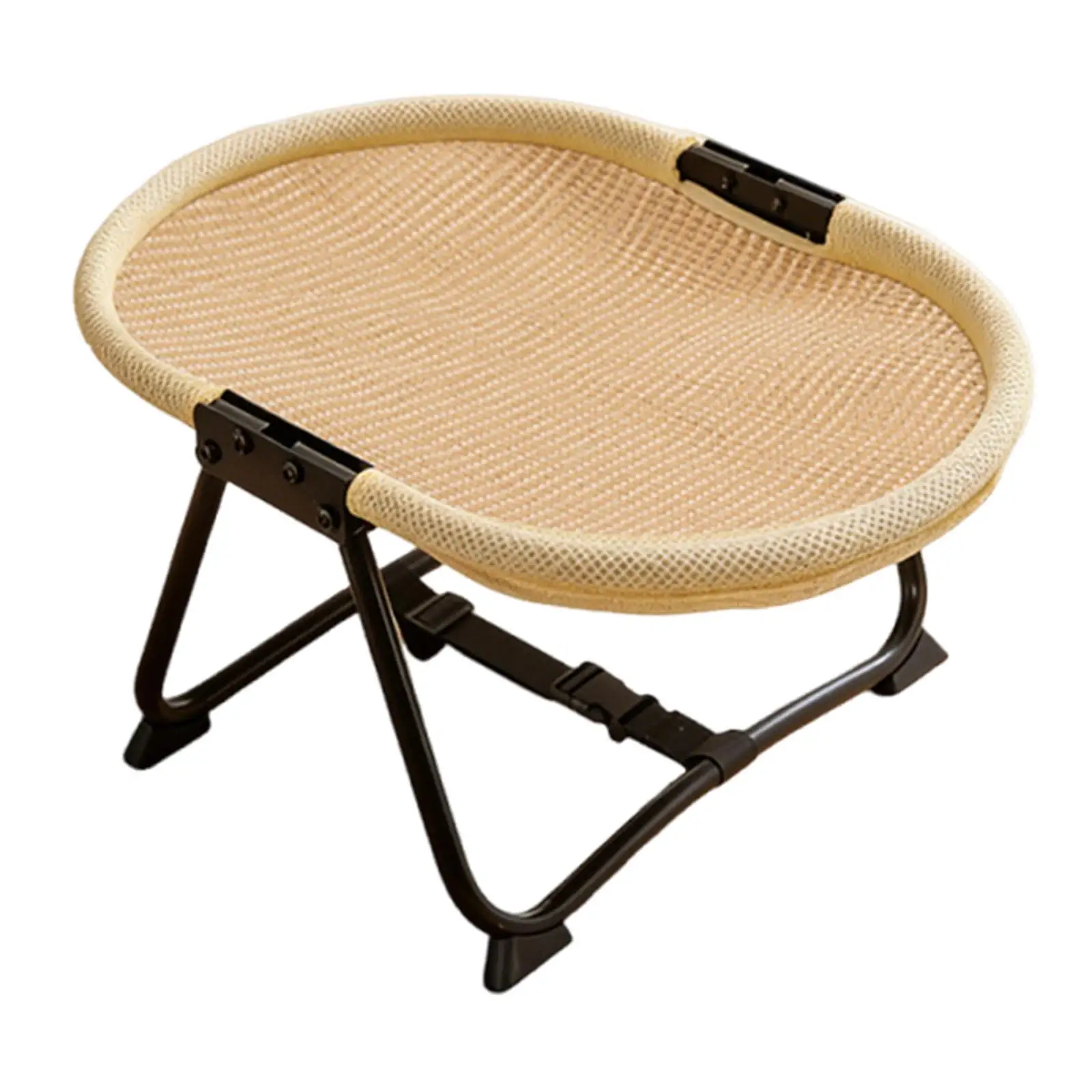 Elevated Pet Bed Heavy Duty Versatile Comfortable with Storage Bag Quick Set up Supplies Folable Indoor Furniture Metal Frame
