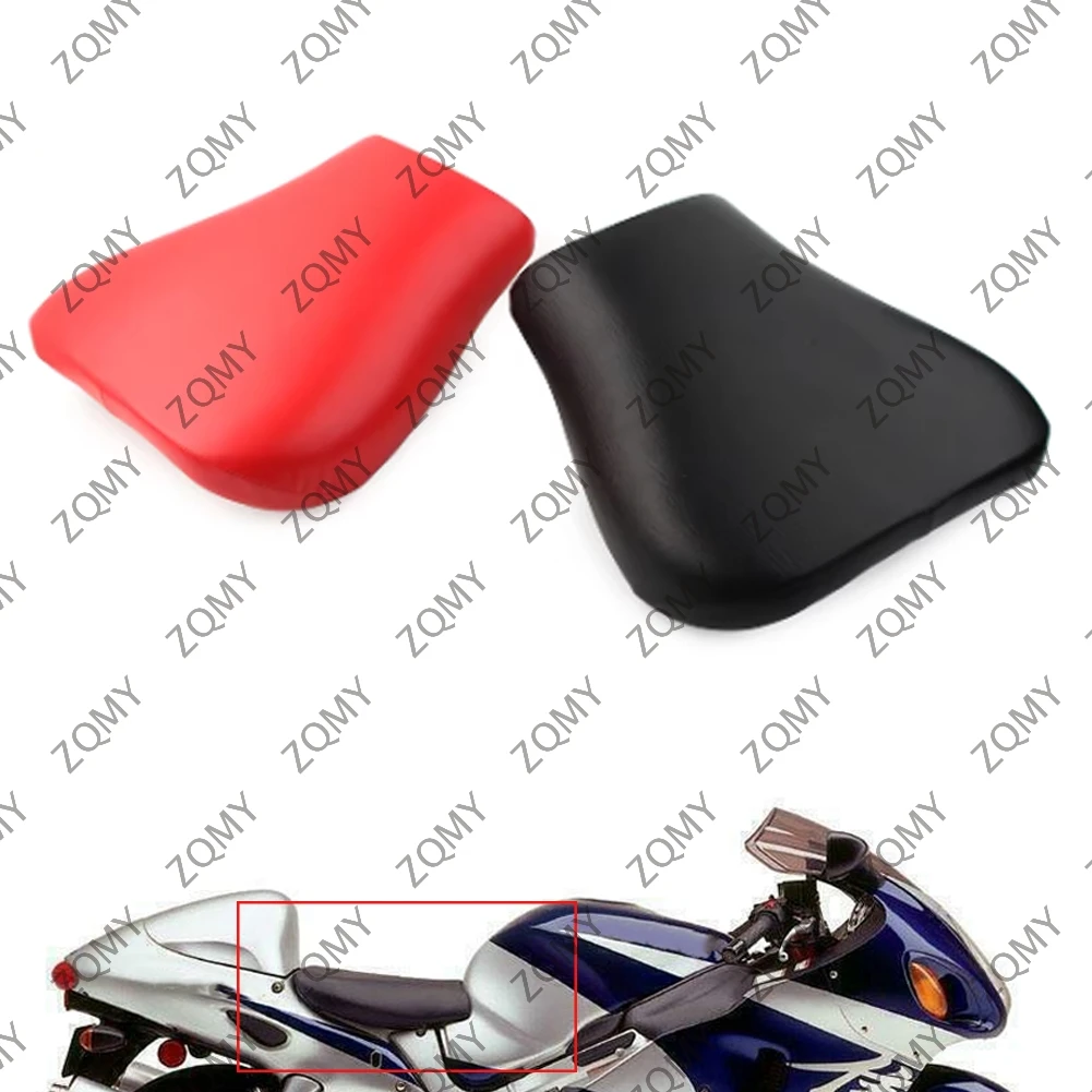 Motorcycle Passenger Front Driver Seat Rider Cushion Pillow Fit for Suzuki Hayabusa GSX1300R 1999-2007 & GSXR 1300R 2000 2001