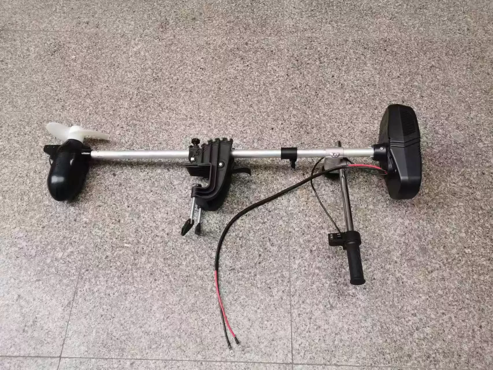 12-72V Marine Underwater Propeller Rubber Boat Electric Outboard Motor Brushless Motor Waterproof Motor with Controller Handle