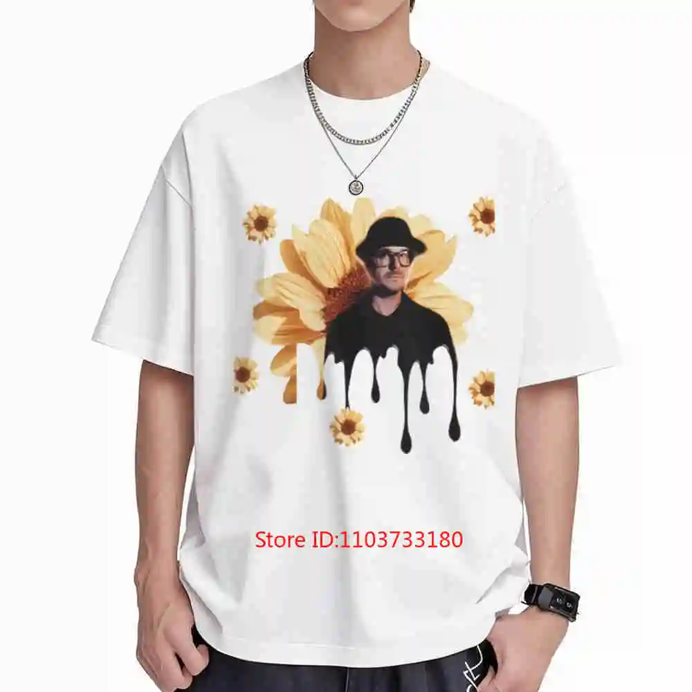Zak Bagans Sunflower Short Sleeve Tee 100% Cotton T-Shirt