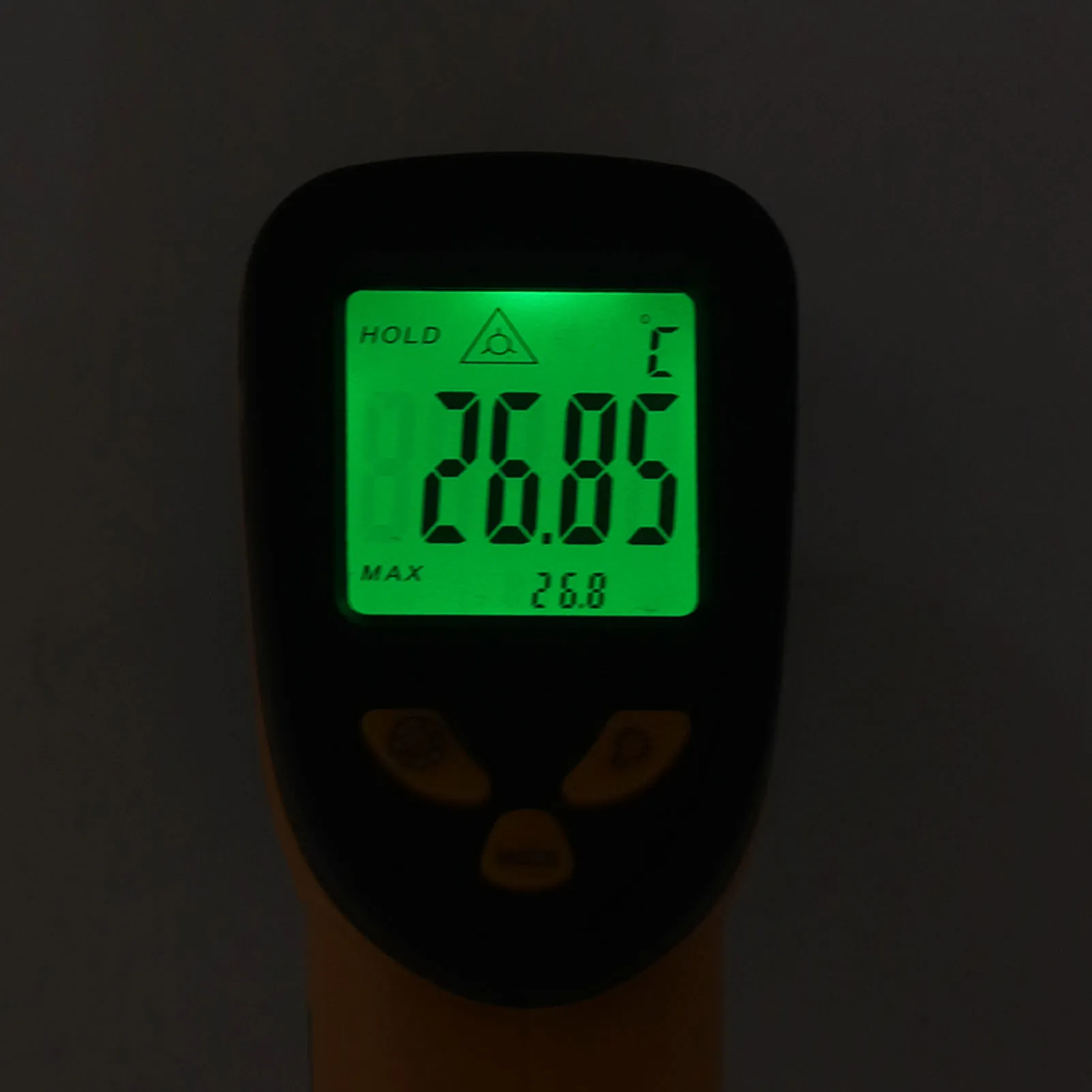 Termômetro Infravermelho Digital com Temperatura, Sem Contato, Temperatura 50 a 600 ℃, Temp Laser