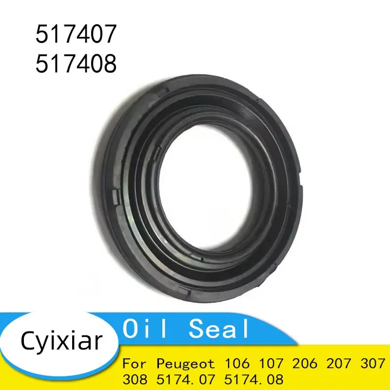 

Rear Axle Oil Seal Car Accessories OEM 517407 517408 FOR Peugeot 106 107 206 207 307 308 5174.07 5174.08