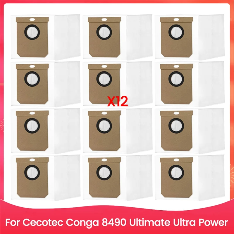 A39M كيس لجميع الغبار ل Cecotec Conga 8490 في نهاية المطاف قطع غيار الطاقة الترا كيس لجميع الغبار قطع غيار التنظيف المنزلي