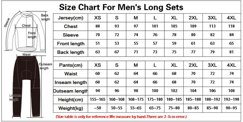 HUUB Team Herbst Radfahren Jersey Männer Lange Ärmel Peo Radfahren Kleidung MTB Maillot Ropa Ciclismo Bike Sport Uniform – Detail 1
