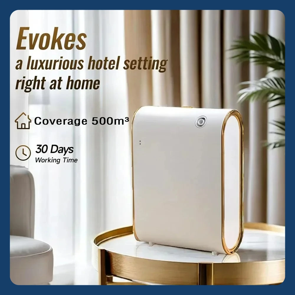 

Умный безводный ароматический диффузор, интеллектуальные машинные освежители воздуха для дома, отеля, ароматический масляный диффузор для комнаты для отеля