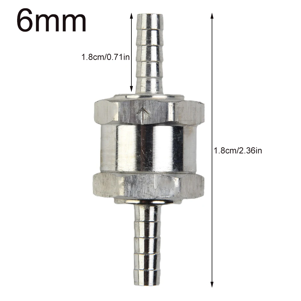 

High Quality New Practical Check Valve Tool Tube Hose Aluminum Bio/vegetable Oil For Gasoline Inline Non Return