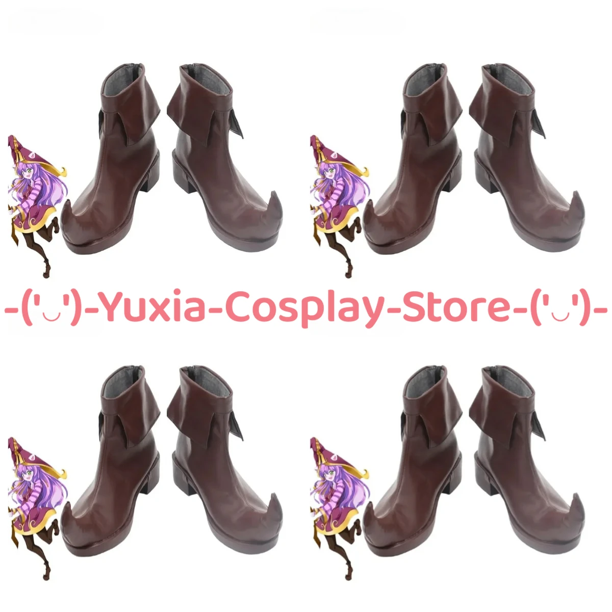 

Юксиакосплей! LoL Lulu Обувь для косплея Аниме Игровой персонаж Опора Сапоги из искусственной кожи Хэллоуин Карнавальный костюм для вечеринки