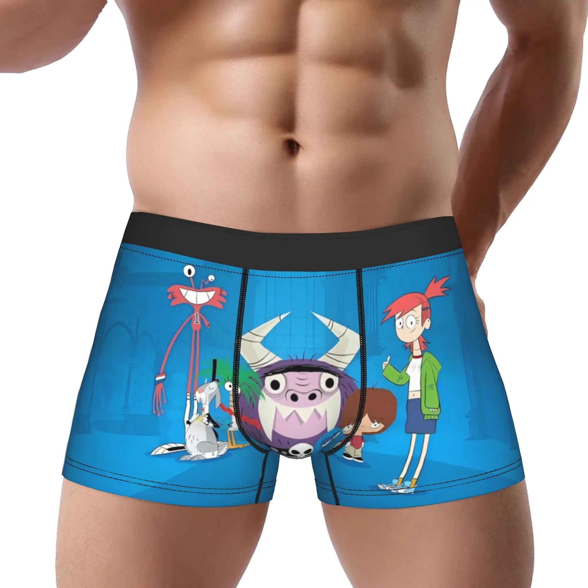 

Fosters Home for Imaginary Friends Underpants Homme Panties Male Underwear Ventilate Shorts Boxer Briefs