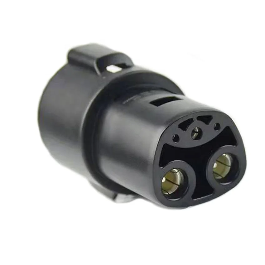 60A Type 1 J1772 Socket To EV Charger Quick Adapter for Model X Model 3 Model S