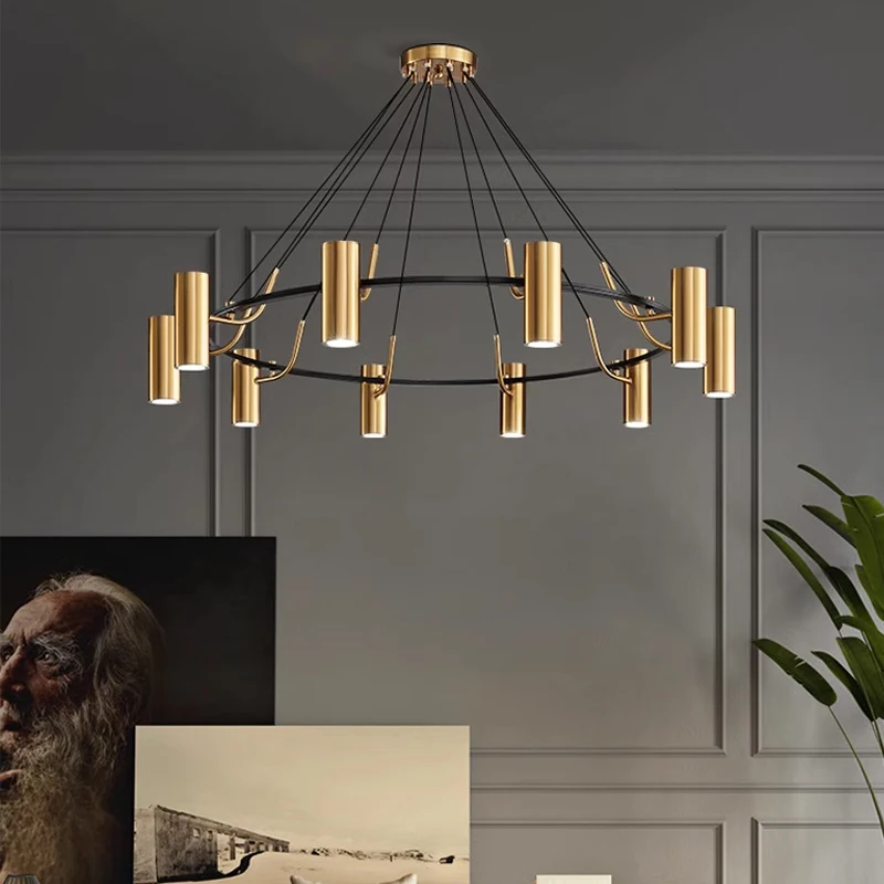 Nordic Luxury LED Chandelier Creative Gypsophila For Living Dining Room Bedroom Kitchen Room Decor Hanging Lights