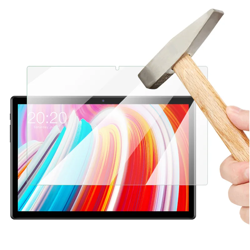 Tableta de vidrio templado para Teclast P20HD, película protectora de pantalla LCD a prueba de arañazos de 10,1 pulgadas