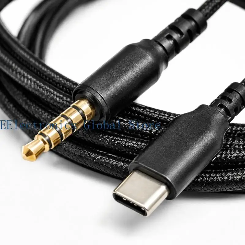 462B Replace Aged, Broken, or Intermittent Headsets Cord with This USB C to 5Pole Cable for Arctis 3, 5, and 7 Headsets