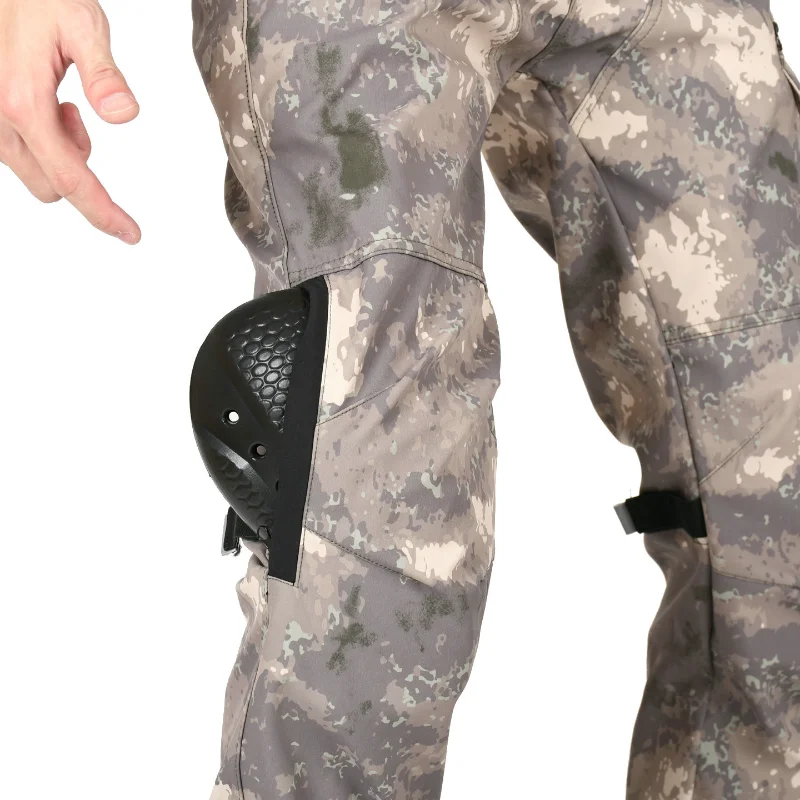 2026 Fashion Women Camouflage Motorcycle Riding Jeans CE Kevlar Anti-Fall Loose Straight Tactical Multi-Pocket Outdoor Motorbike
