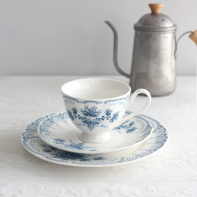 Vintage Blue White … - image