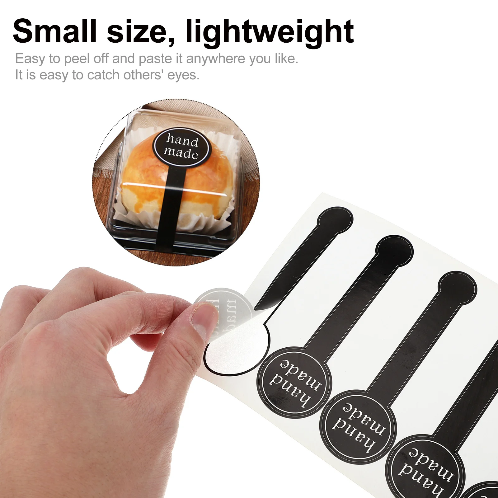 200 pcs Self-Adhesive Label For Diy Craft Seal Stickers Gift Box Envelope Notebook Door Window Sealing Stickers File Folder