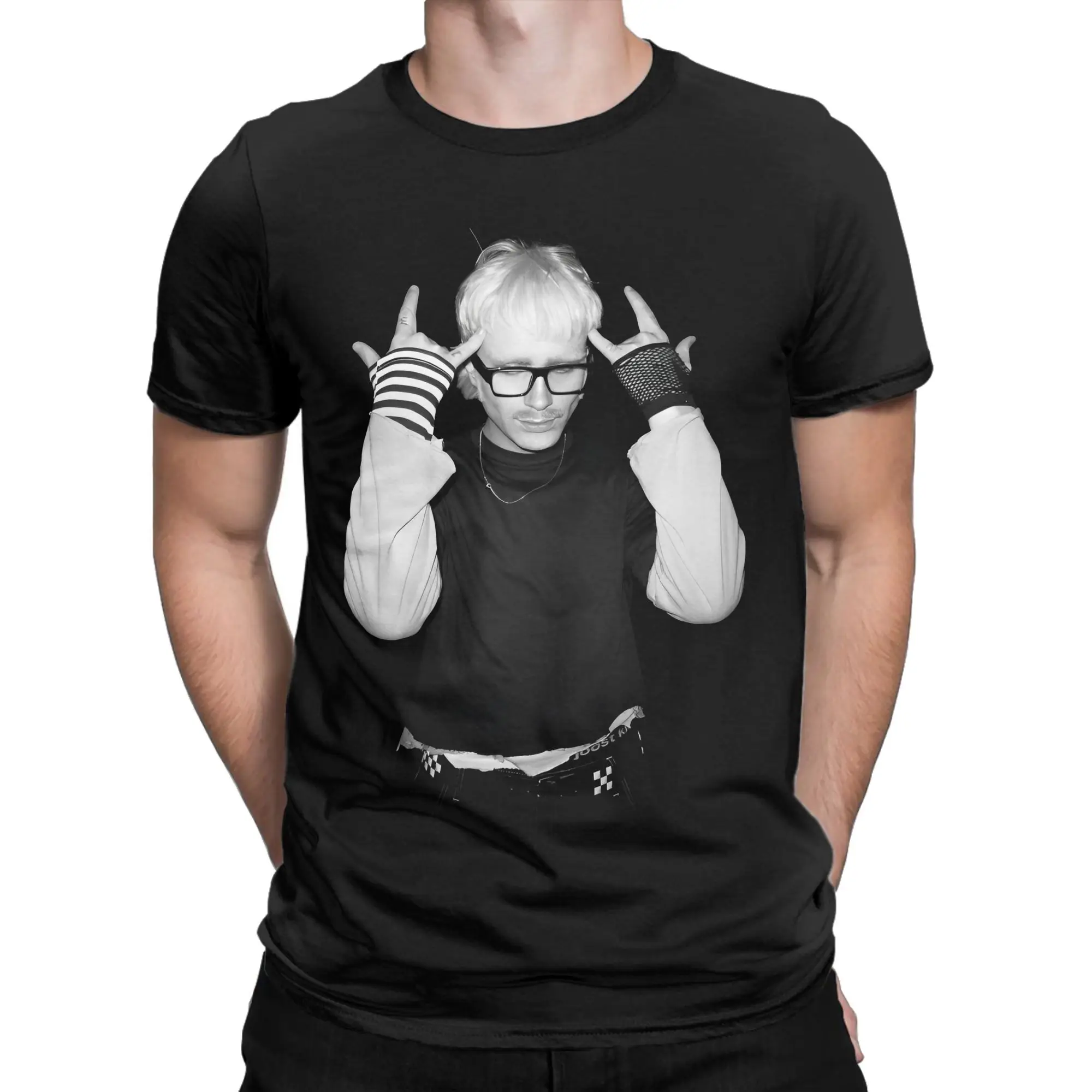 Joost Klein Europapa Netherlands T Shirt Summer  Harajuku T-Shirts Man Cotton Crew Neck Plus Size Tees Short-Sleeve Funny Tshirt