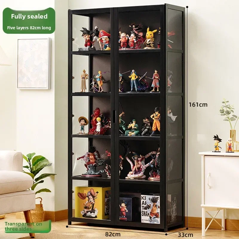 Stable Figure Display Cabinet Lego Acrylic Display Stand Glass Counter Cosmetics Product Ornament Display Cabinet
