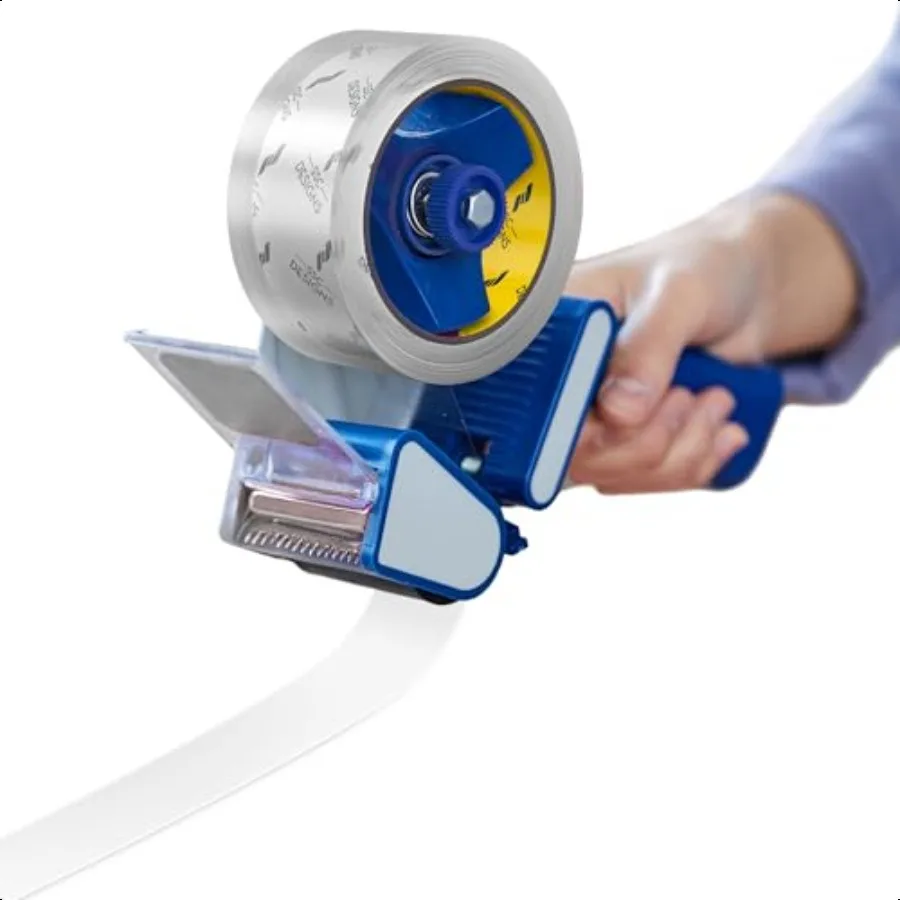 

Лента, пистолет, упаковка, доставка, упаковка, почтовый диспенсер, сверхмощный прозрачный сменный блок, герметизирующий держатель для картонной коробки, ручной резак Movi