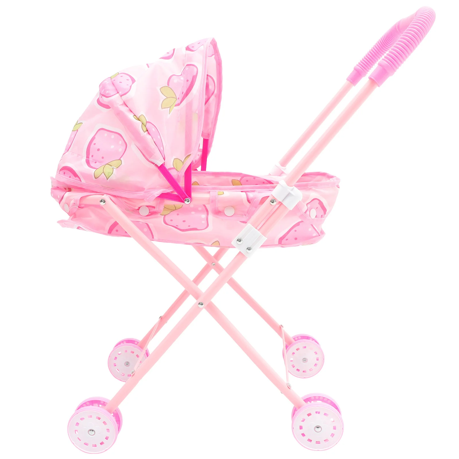 Baby Stroller Little Girl Stroller Plaything Adorable Lightweight Small Stroller Toy stuff carriage