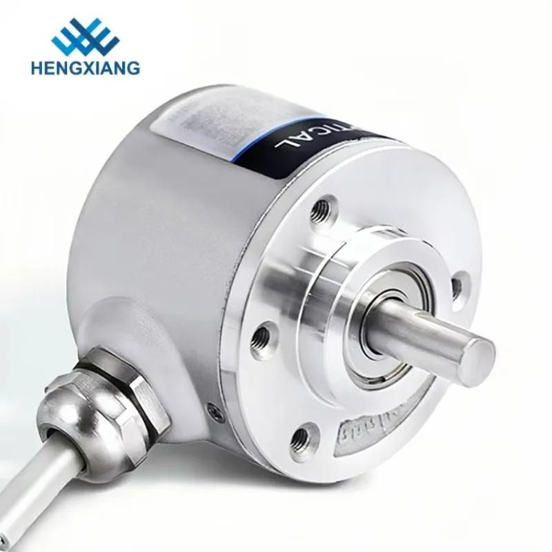 GOOD E40S6-1000-3-T-24 Compatible Incremental Rotary Encoder 1000PPR 6mm Shaft DC12-24V ABZ IP65 Rated Spring Plate Mount
