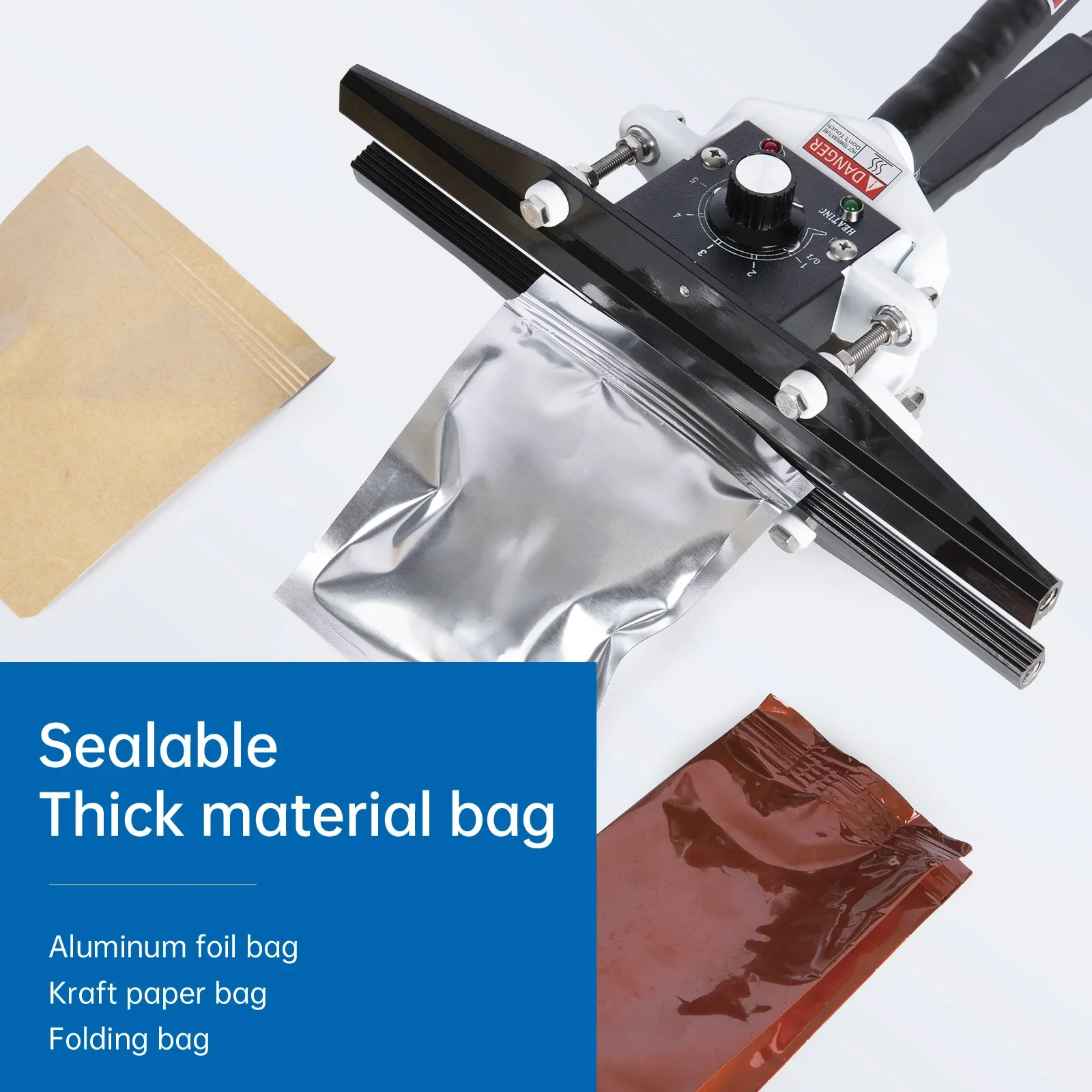 Hot Selling  Hand Held Heat Sealer Machine 12 Inches for Foil Bag Kraft Bag Mylar Bag Heat Sealer Machine for Packaging