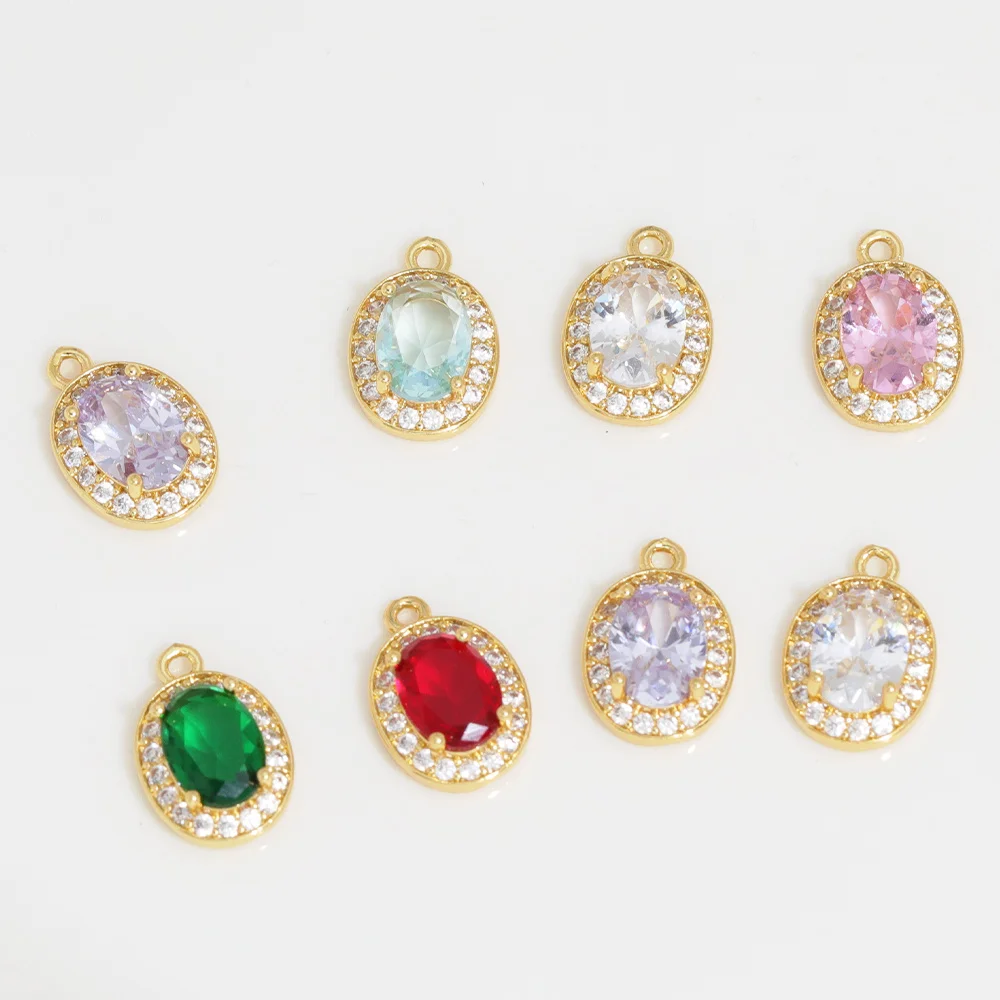

Cordial Design 50Pcs 9*13MM Hand Made/DIY Pendant/Jewelry Findings & Components/Charms Accessories/Genuine Gold Plating #194798