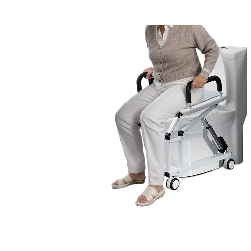 

Elderly stoolchair toilet armrest elderly safety armrest help frame electric lift lift machine
