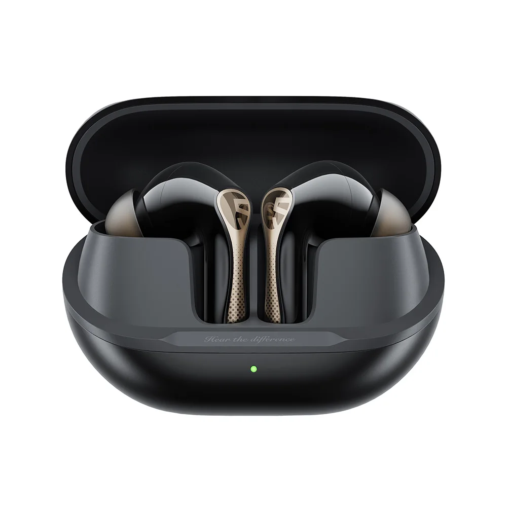 SOUNDPEATS Air5 Pro+ XMEMS Słuchawki Bluetooth z hybrydowym adaptacyjnym systemem ANC 55dB, bezprzewodowe słuchawki Hi-Res, słuchawki bezstratne LDAC/aptX — zdjęcie produktu 7