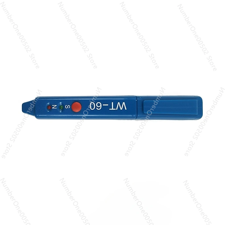 WT-60 North and South Pole Identification Pen Magnet N/S Positive and Negative Polarity Detection Pen Magnetic Field Tester