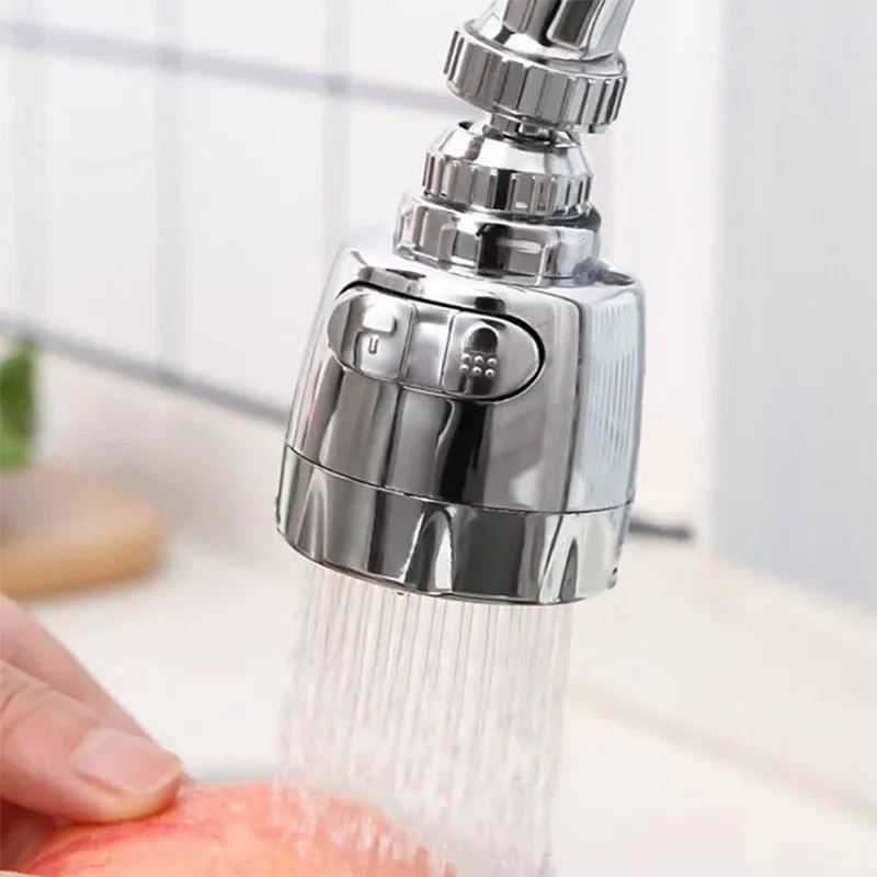 Kitchen Faucet 360°Swivel Adjustable 2/3 Mode Water Saving Nozzle Filter Extension Tube Shower Tap Universal Kitchen Accessories