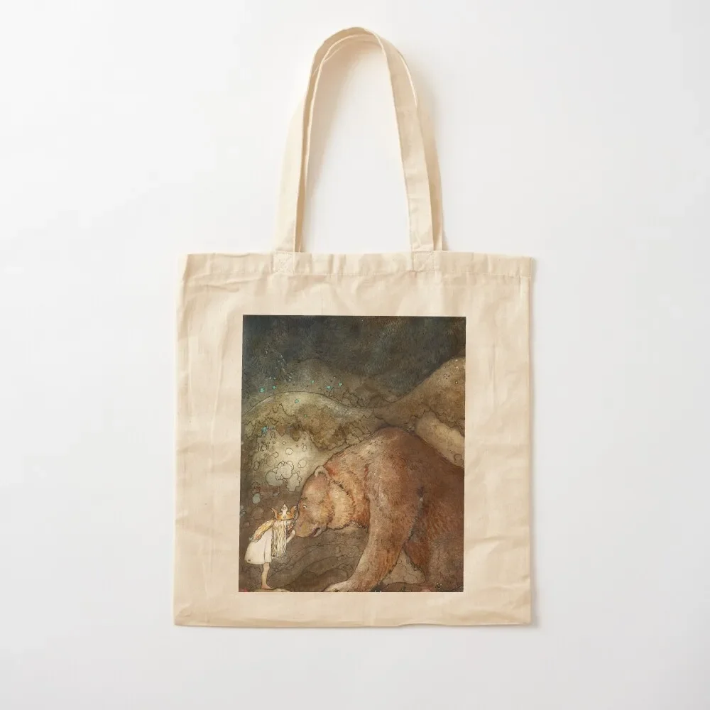 

Poor Little Bear - John Bauer Bellas Glorious Adventure Tote Bag shopper bags bags luxury women Women's shopper Tote Bag