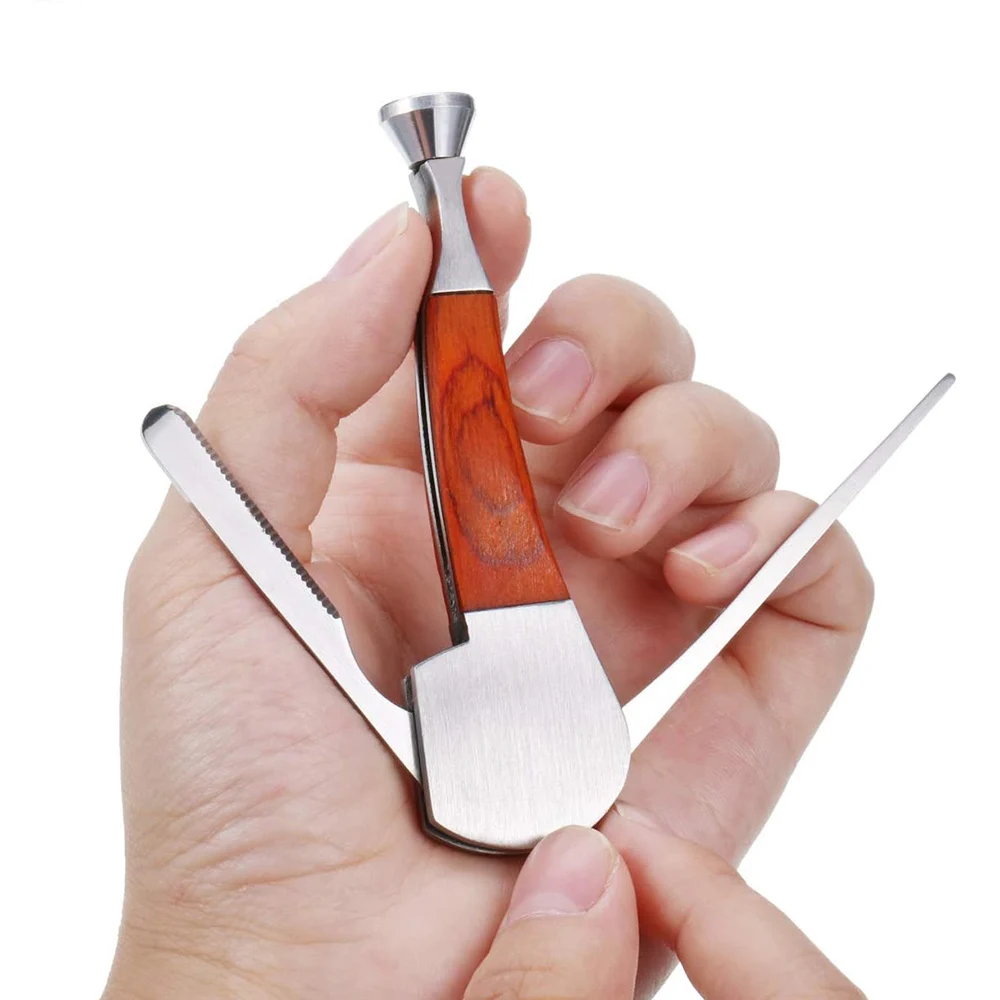 3 in 1 Tobacco Pipe Cleaner Cleaning Tool Contains a Tamper Tool Set