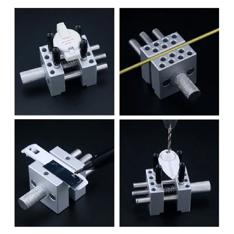 RABIT AS59~ Metal Vise Fixture Multi-Function Clamp Model Making Fixed Jig DIY Crafts Remodeling Vise Workbench With Clamping