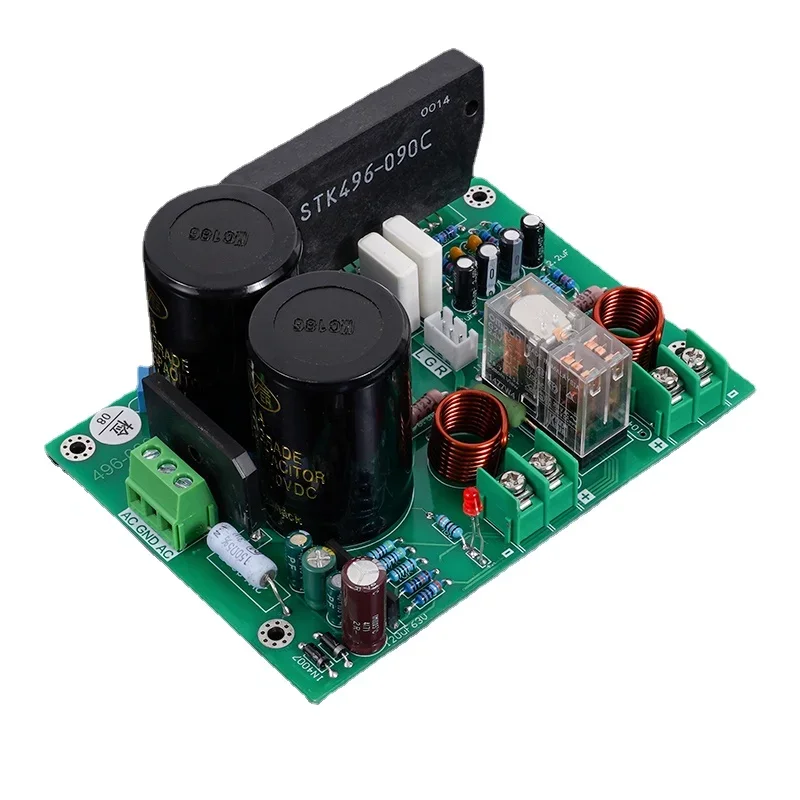 HIFI Sanyo Thick Film STK496-090 200W Digital Power Amplifier Board 100W*2 Stereo Audio Amplifier Moudle AC24-36V