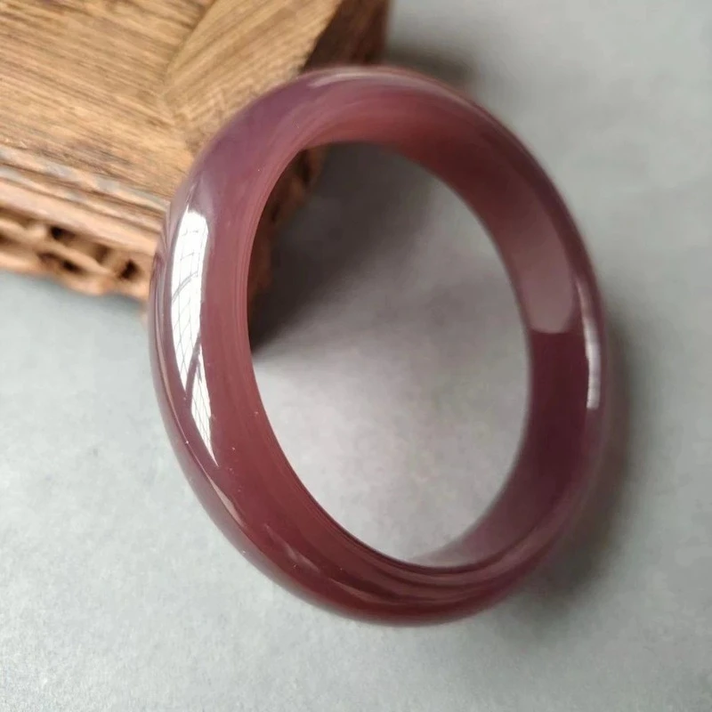 

Натуральный классический модный браслет из виноградного фиолетового цвета, женский темперамент